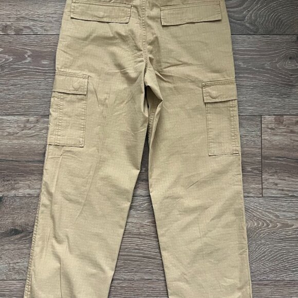 NWT RSQ Tan Beige Loose Leg Cargo Pants Size 12 NEW - Picture 7 of 10